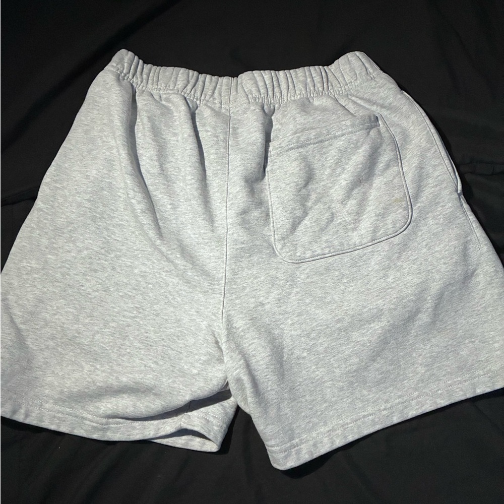 Essentials Light Gray Men's Hybrid Shorts